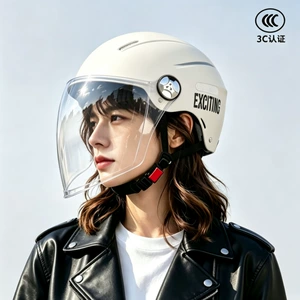 3C certified electric vehicle helmet, electric motorcycle helmet, universal for all seasons, summer safety helmet, large size, sun protection riding helmet