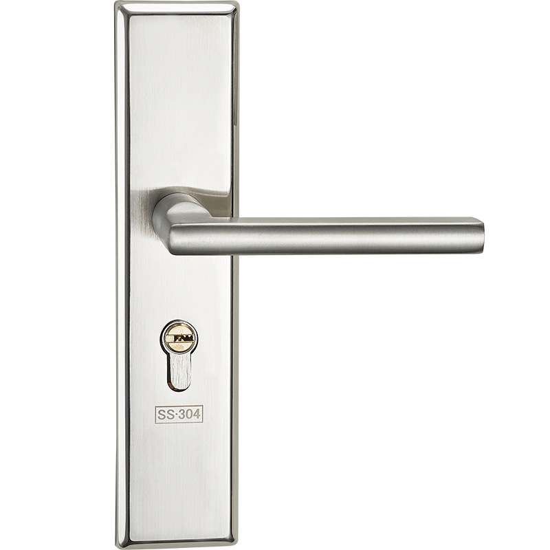 Cerradura de puerta doméstica Cerradura de puerta interior Cerradura de puerta de dormitorio Hardware manija de puerta general Cerradura de acero inoxidable 2.0 Cerradura de puerta de habitación gruesa