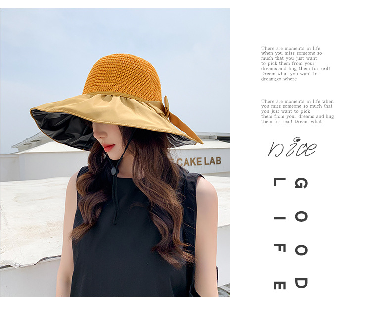 黑胶蝴蝶结盆帽-详情_19