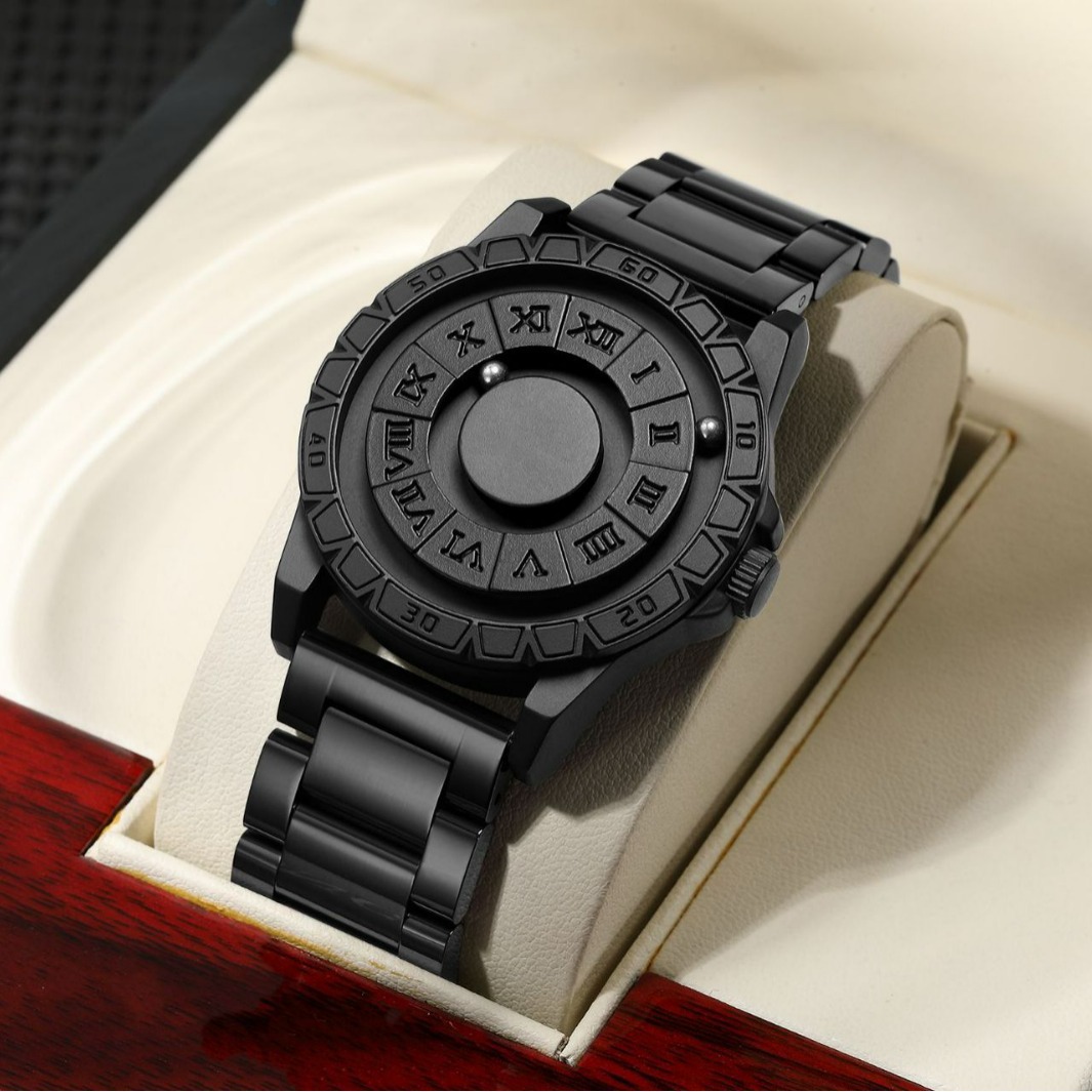 Reloj de pulsera impermeable con levitación magnética, reloj de alta tecnología para hombres y mujeres, reloj de cuarzo creativo y personalizado._voghion.com