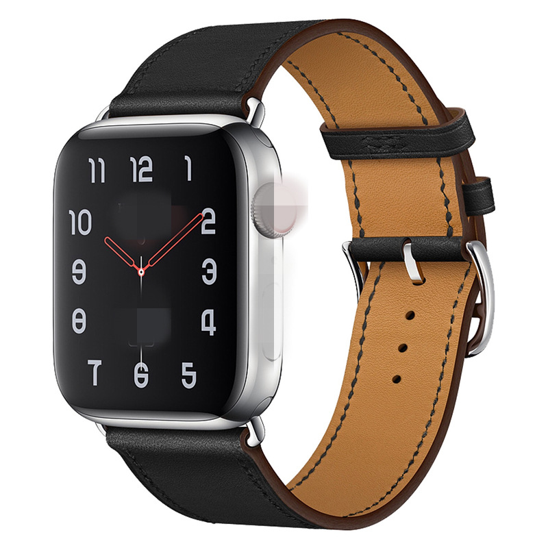 Suministro directo de fábrica para Apple watch2345 generación primera capa de piel de vaca correa de reloj transfronterizo e-commerce