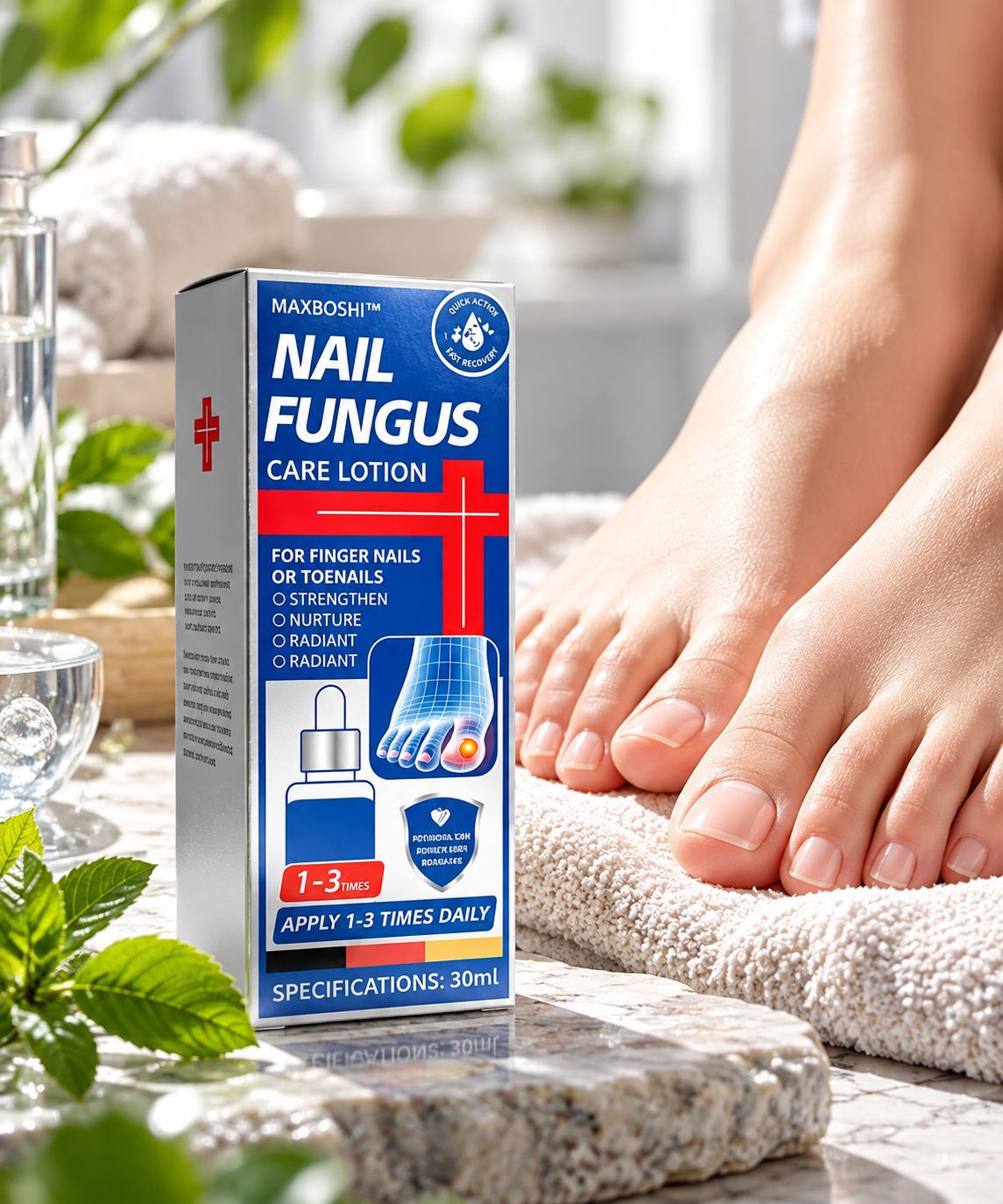 Hui Jia Kang Herbal Nail Care Liquid Topical Foot and Nail Soak for Home Use quality and texture