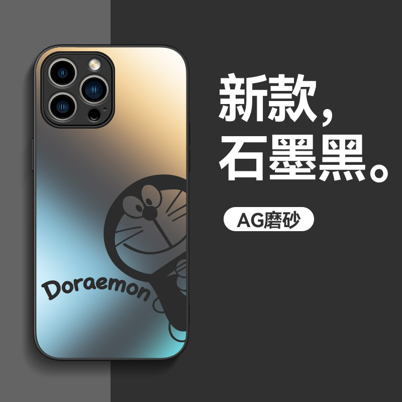 Suitable for iPhone Apple 17 Mobile Phone Case 16Pro Frosted Plus All-Inclusive 15 Anti-Fall Pro New Style 14 Classy 13