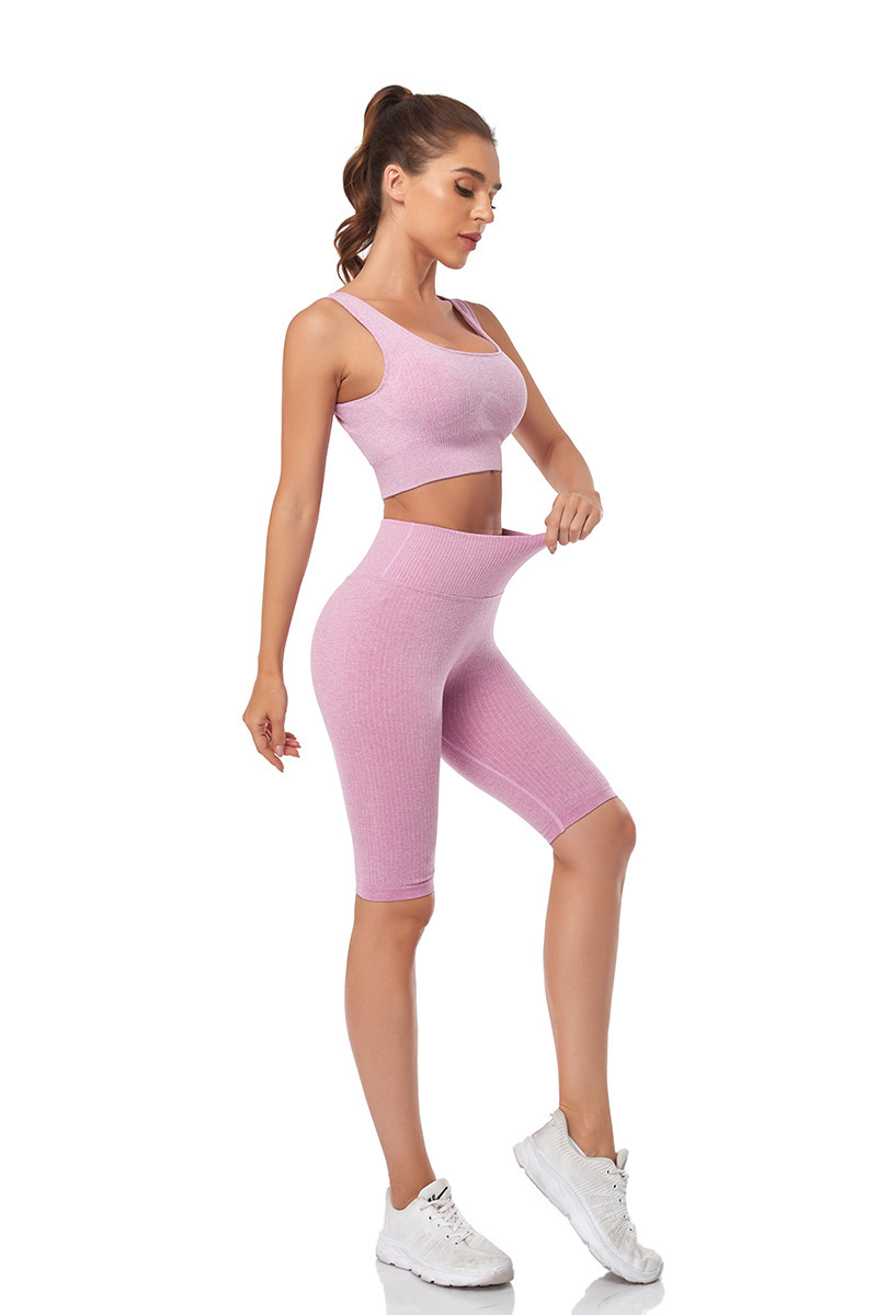 women s quick-drying bra and shorts yoga suit nihaostyles clothing wholesale NSXER79923