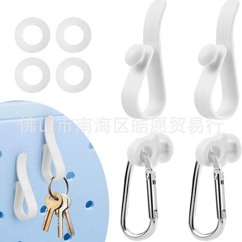 bogg hole bag accessories hook mushroom buckle combination seal ring suit Amazon hot explosion 8-piece set