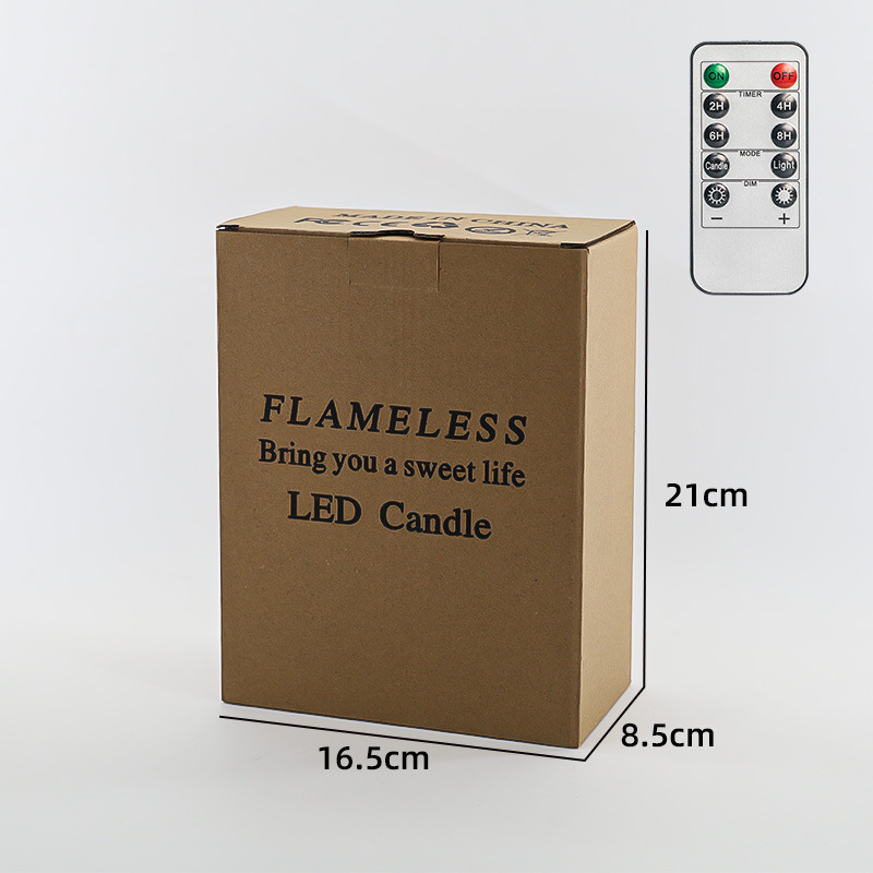 Vela electrónica led cera de parafina brillante hotel KTV control remoto luz de vela sin humo luz de ambiente de boda de cumpleaños