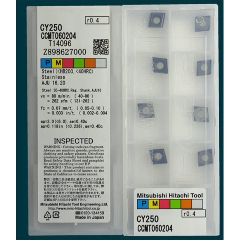 议价日立车刀片CCMT060204 CY250钻铣刀片CCMT060204 JP4020全系