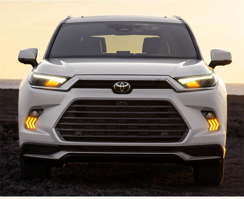 Suitable for 23-24 Models of Toyota Highlander Daytime Running Lights, Special Daytime Running Lights for Toyota Grand Highlander