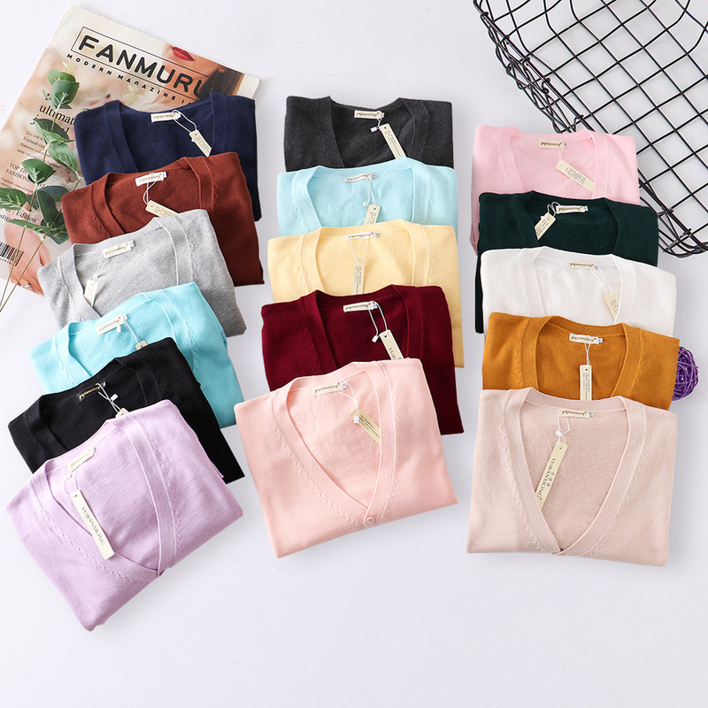 Jk Uniform Knitwear Cardigan Basic Jacket Women's Autumn and Winter Preppy Style School Supply Dark Gray Knitwear Top Jk Uniform Knitwear Cardigan Basic Jacket Women's Autumn and Winter Preppy Style School Supply Dark Gray Knitwear Top