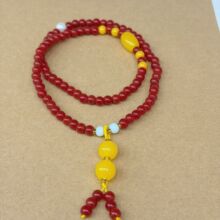 热销爆款南红三圈手串女款新中式国风仿玛瑙轻奢手链直播批发货源