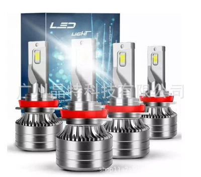 Ön faralar — near beam modified headlight - x11-gunmetal-color-4-pack-h11h11
