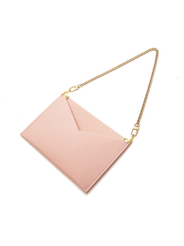 Llama Three-in-One Envelope Bag with Chain Single Shoulder Crossbody Strap Bag with Felt Lining and Travel Gear Hardware Accessories