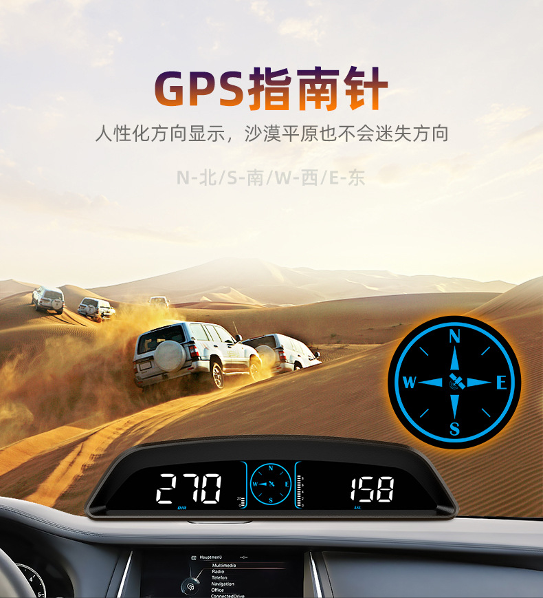 GPS抬头显示器