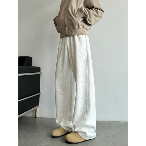 American Made Mule Ears Bifold Knife Style Pants for Men Spring Trend Brand Loose Couple Casual Unisex Sporty Long Pants