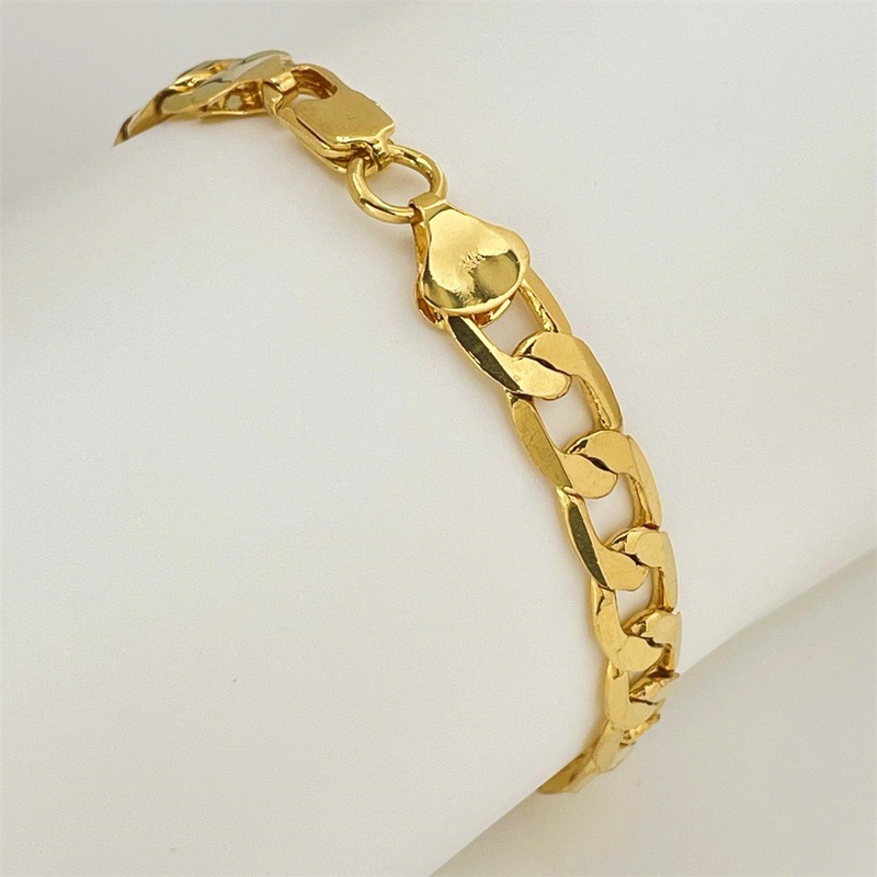 銅金メッキ真空メッキ24k金6mm 1対1男女共通幾何学欧米の熱売|undefined