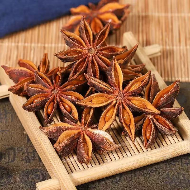 Dried Star Anise Whole Pods Ba Jiao Hui Xiang Illicium verum Aromatic Chinese Spice for Braising Stews and Marinades 500g Bag specifications