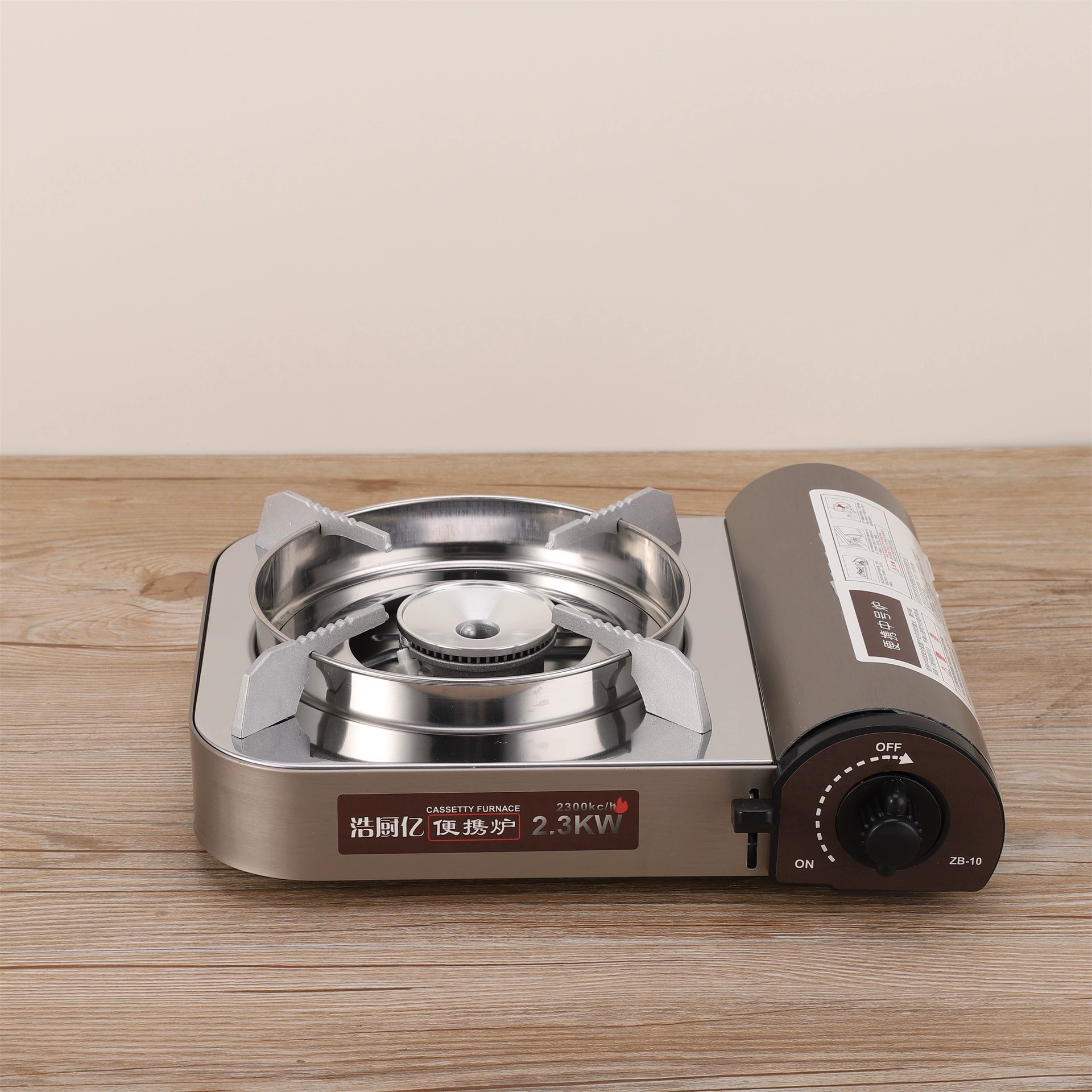 Портативная печь Картная печь на открытом воздухе Каска магнитная чайная варка газовая плита Мини-кемпинг полевая плита