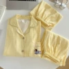 Yellow Check Dachshund