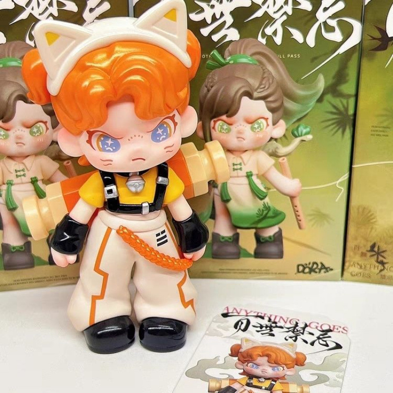 DORA Hundred No Taboo Series Caja ciega Decoración de juguetes TNTSPACE Dora3a generación quinta generación de juguetes de moda
