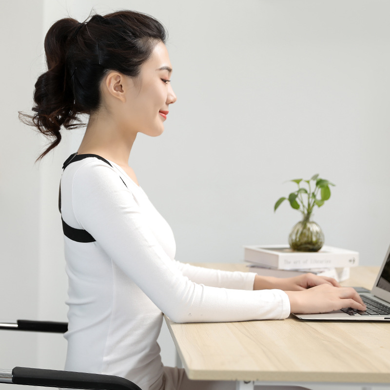 ZhiGao Intelligent Hunchback Correction Belt Back Corrector Writing Sitting Posture Invisible Spine Adult and Child Corrector