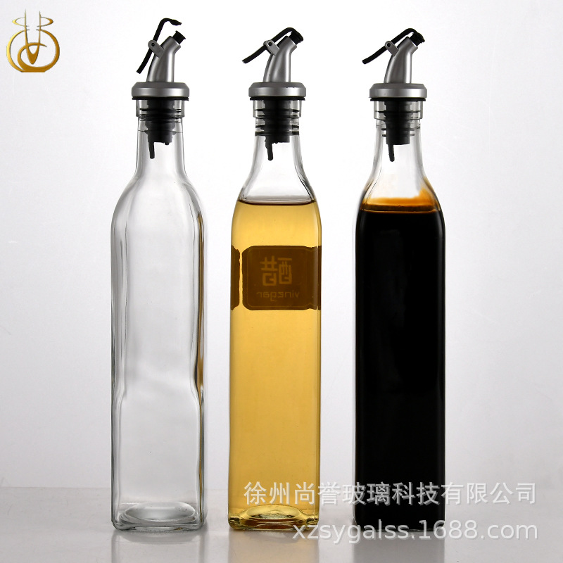 现货橄榄油瓶 棕色橄榄油瓶 方形橄榄油瓶 定制logo量大从优