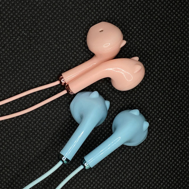 Cute Cartoon Cat Wired Headset 3.5mm Round Headset with Mai Phone Android Phone Universal Headset Wholesale Cute Cartoon Cat Wired Headset 3.5mm Round Headset with Mai Phone Android Phone Universal Headset Wholesale