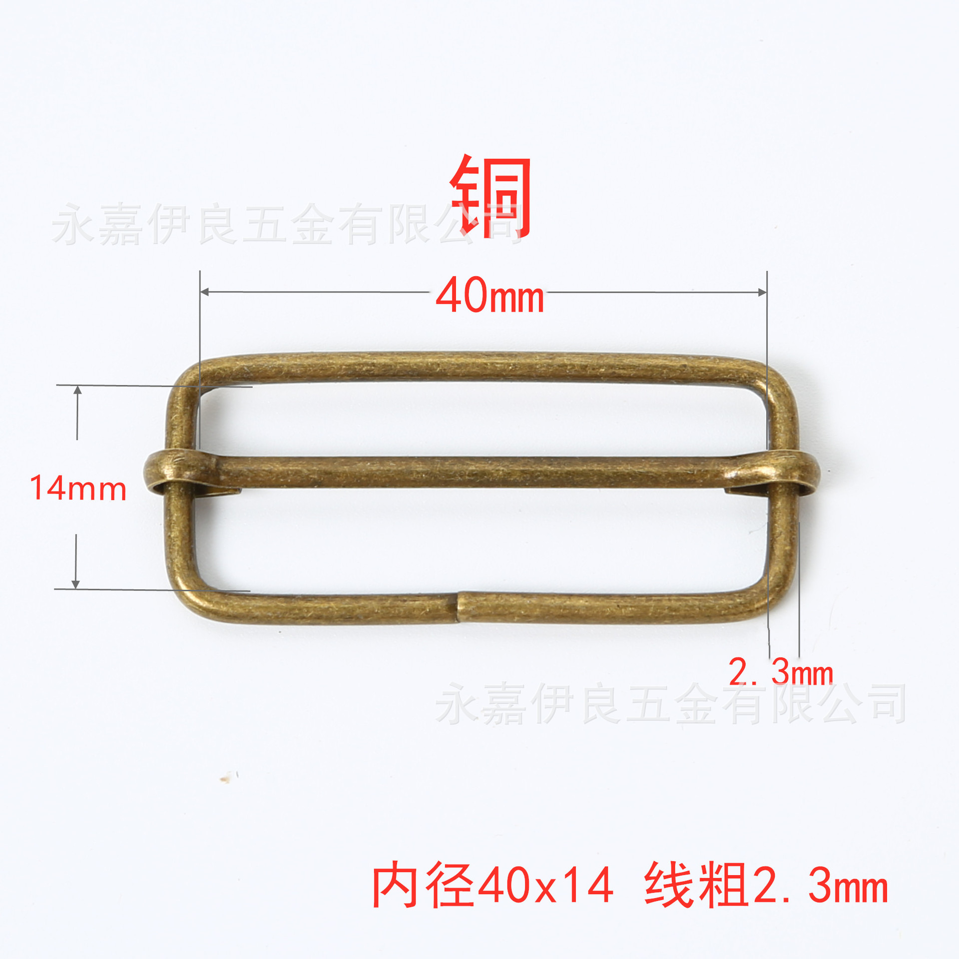 Venta directa de fábrica de hebillas metálicas en forma de D en stock, hebillas ajustables de acero inoxidable, nuevas hebillas de tracción, hebillas de tres niveles de cobre, hebillas de alambre de hierro. image 62
