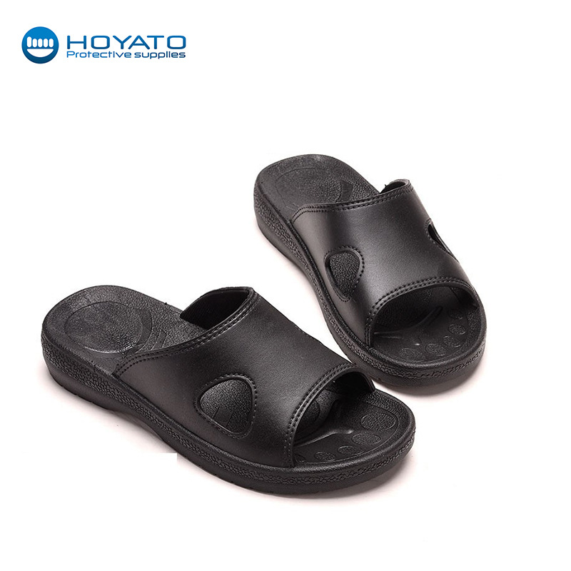 防静电拖鞋车间电子工厂工作无尘拖鞋防滑耐磨软底舒适透气