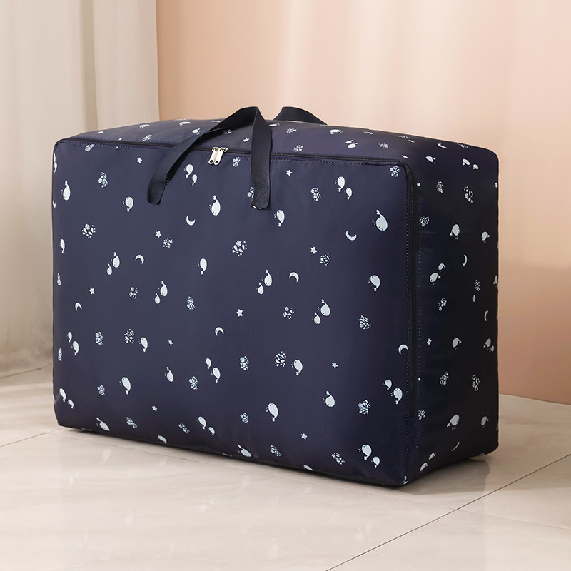 Oxford cloth storage bag quilt storage bag cotton quilt clothes finishing bag water-repellent large capacity moving bag Oxford cloth storage bag quilt storage bag cotton quilt clothes finishing bag water-repellent large capacity moving bag