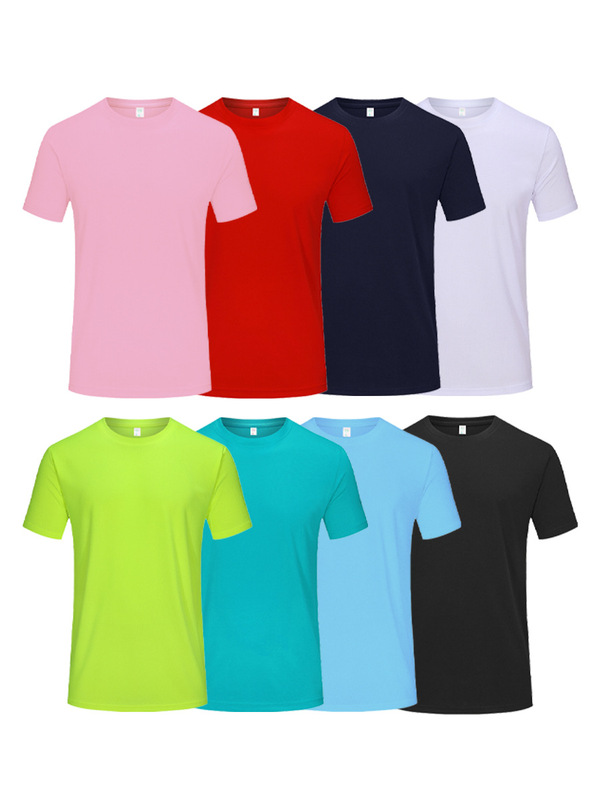 多機能tシャツカスタム作業服ロゴ夏丸首活動文化シャツ団体服オーダー服|undefined