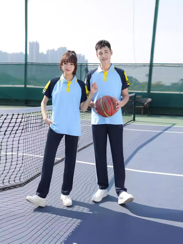夏中学生制服セット中学生運動会クラス服高校生男女学院風団体服tシャツ|undefined
