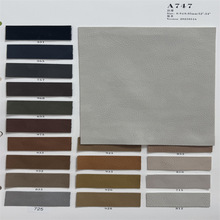 现货印刷双色复古羊巴pu皮革1.0mm皮革人造革鞋材箱包两用