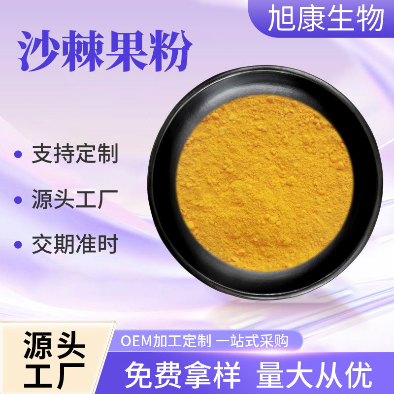 沙棘果粉 固体饮料原料食品级/沙棘果沙棘浓缩汁粉沙棘提取物现货