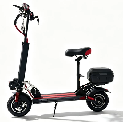10inch Electric scooter adult folding scooter mobility scooter scooter dual-drive electric scooter (Qatlanan elektrik skuterlər) - 48v10a