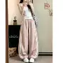 夏季撞色新品显瘦长裤