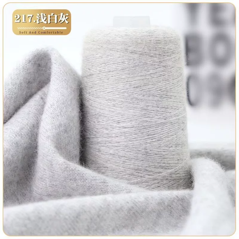 Manufacturer wholesale two-strand cashmere thread genuine cashmere thread 100 woven hand knitted scarf yarn pure DIY wool thread