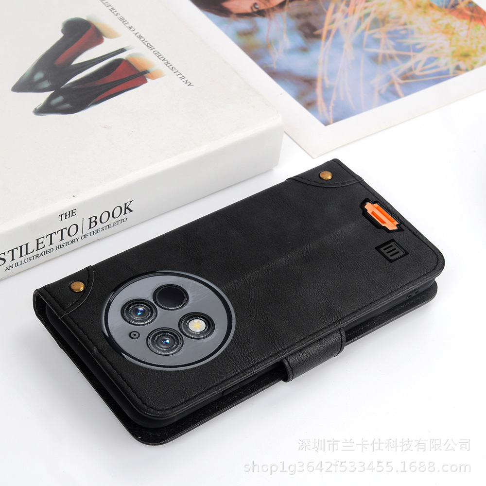 适用欧奇Oukitel WP28手机壳翻盖皮套商务外壳欧奇WP28保护壳防摔