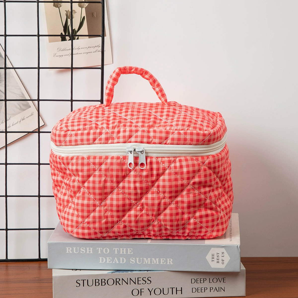 Брендовая косметичка, маленький клатч, дорожная сумка, органайзер bag, корейский стиль