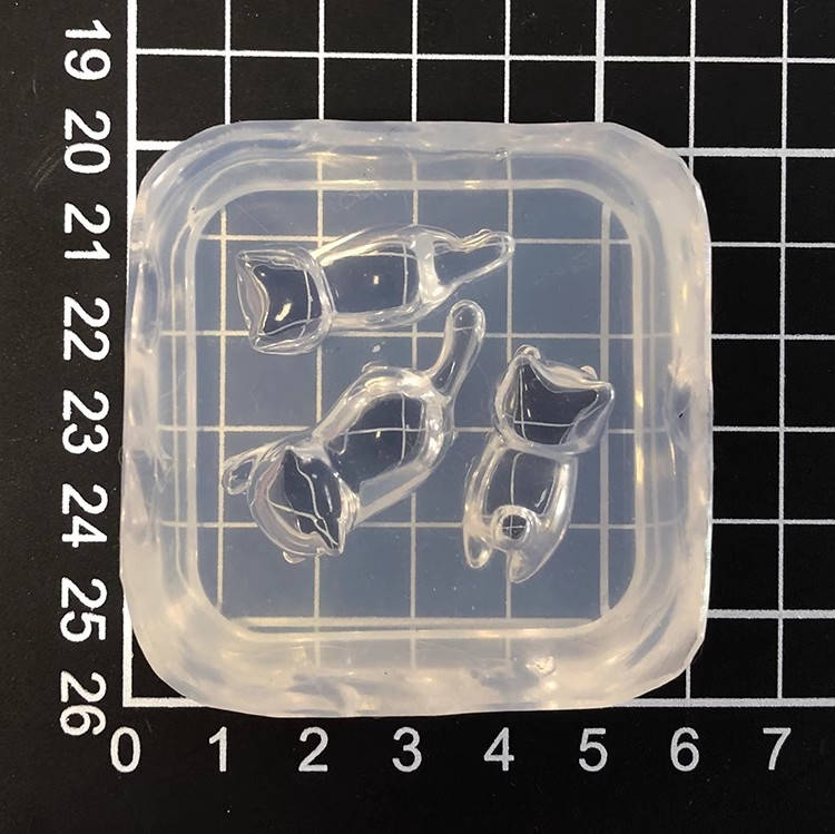 Molde de silicona para gatos y gatos edición especial, molde de goma UV