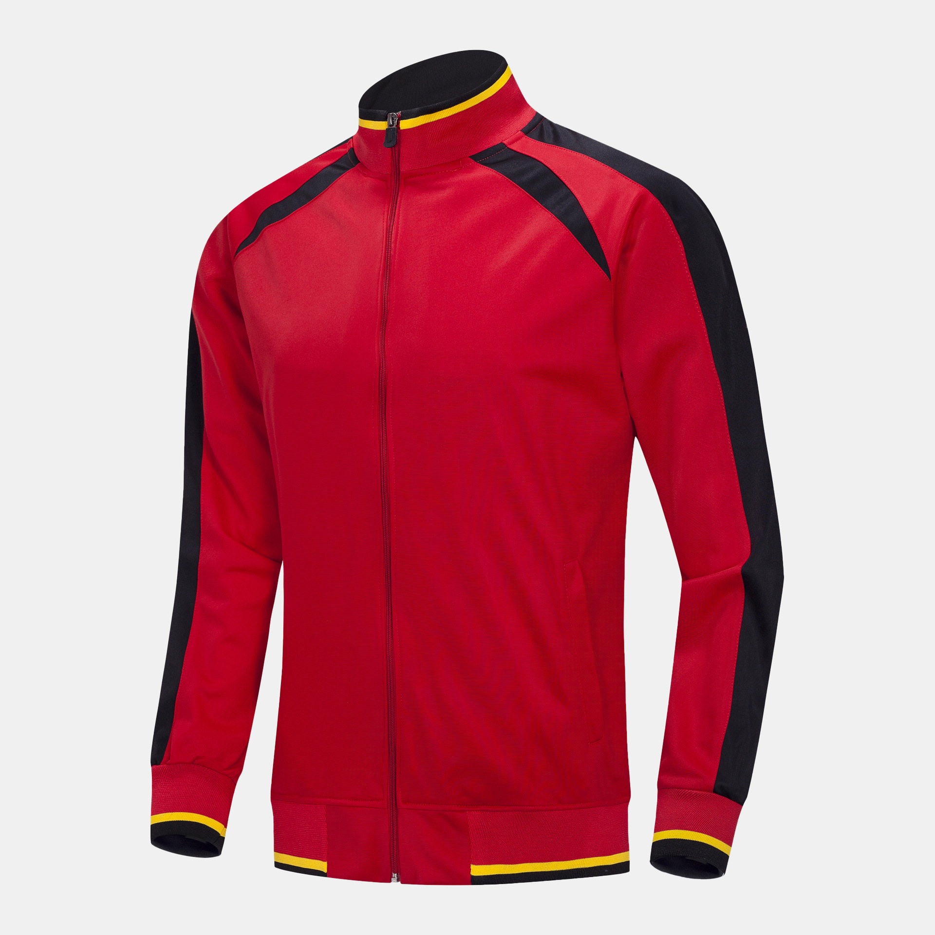 Otoño y invierno collar de la institución de capacitación de adultos para niños juegos padres e hijos uniformes de clase con cremallera suéter logotipo impreso personalizado