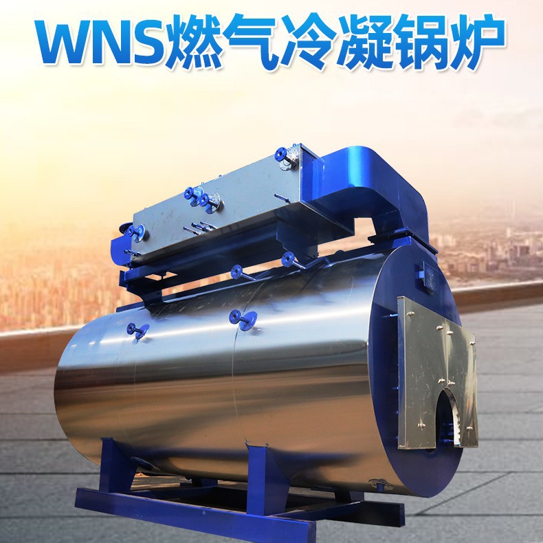 厂家直供4吨燃气蒸汽锅炉供应冷凝低氮锅炉WNS型一体式燃气冷凝蒸