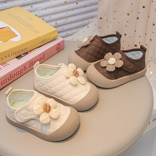 Baby Girl Shoes 6-12 Months Infant Shoes Autumn New Walking Shoes Soft Sole Baby Fashion Sports Shoes