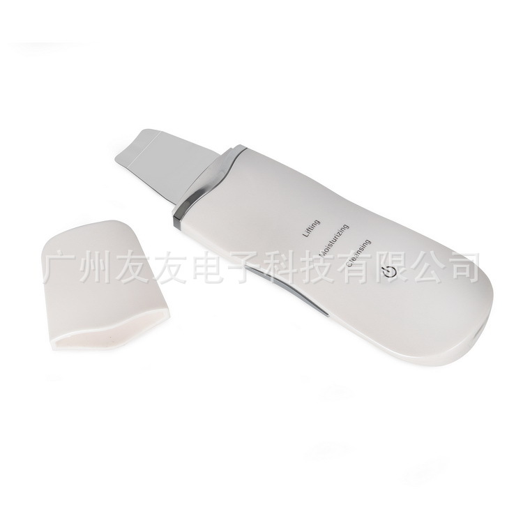Cross-border Ultrasonic Skin Scraper Facial Machine for Acne and Blackhead Removal Electric Face Cleaner Pore Cleansing Device with Ion Infusion Manufacturer