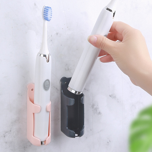 3702 Electric toothbrush holder automatic scaling clamp wall-mounted punch-free storage rack seat storage rack toothbrush holder
