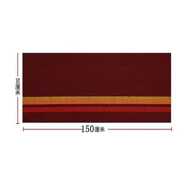 Universal Foot Pad car mats can be freely - burgundy-single-rear-seat-50150