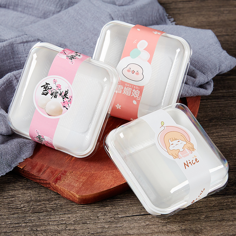 Caja de embalaje de plástico de soplado de pan helado, caja de pan helado, caja de pan helado, caja de pan helado, caja de pan helado