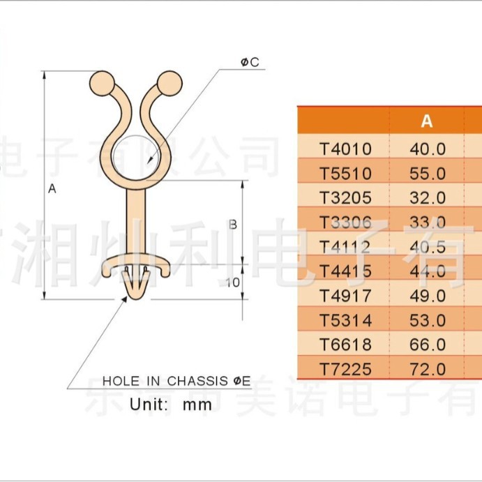 电线扭线扣 ST插捎式扭线环飞机理线扣 环球型KL束线环插入式