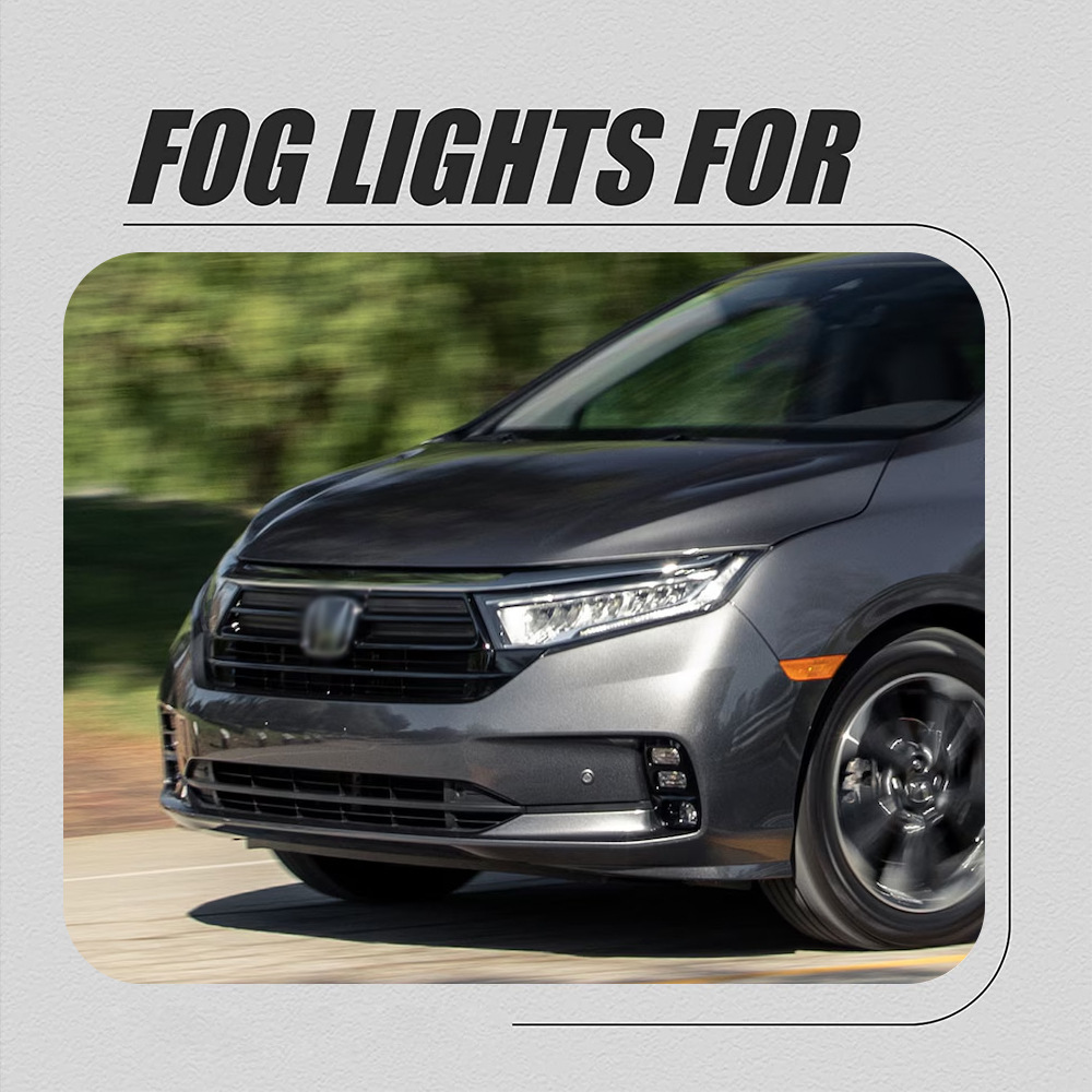 Aplicable a Honda Odyssey ODYSSEY 21 - 22 conjunto de lámparas de niebla LED delanteras con conjunto de lámparas de niebla de baja elevación