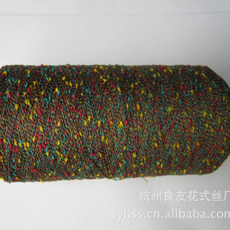 工厂直供116#三色结子纱   重质量 重交期