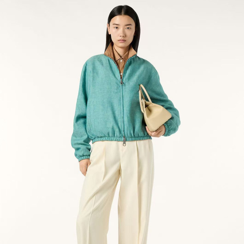 Shenzhen Nanyou Old Money Style Lp Double-Sided Linen Pilot Jacket Cross-Border Lp Old Money Style Jacket New Model Shenzhen Nanyou Old Money Style Lp Double-Sided Linen Pilot Jacket Cross-Border Lp Old Money Style Jacket New Model
